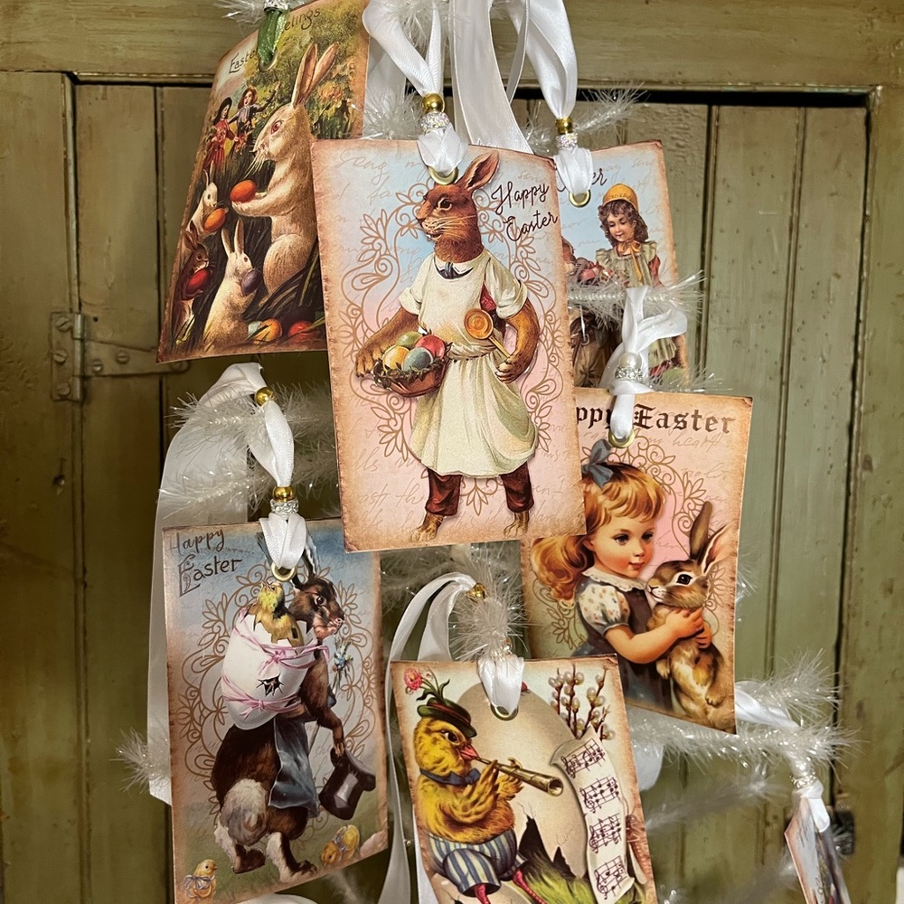 Vintage Kathryn Clarke Easter Hanging Decor - Picture 2 of 16